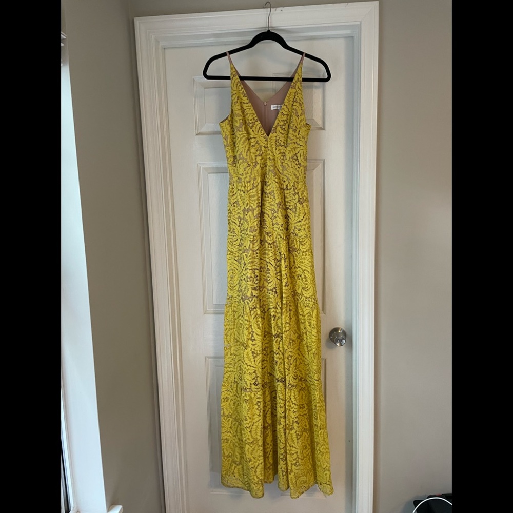 Dress The Population Melina Lace Maxi Dress